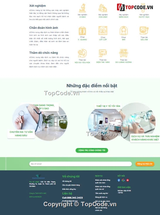 phòng khám,bệnh viện đa khoa,phòng khám đa khoa,bệnh viện,Sharecode Website Phòng Khám Đa Khoa Giá Rẻ